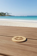 Custom Laser Engraved Cork Coasters — Personalized Home Decor Gift