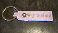 Personalized Laser Engraved Leather Keychain — Custom Name or Monogram